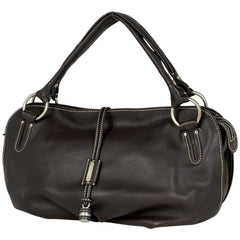 セリーヌ ロゴ ハンドバッグ レザー レディース ブランドバッグ・小物 【中古】brbag