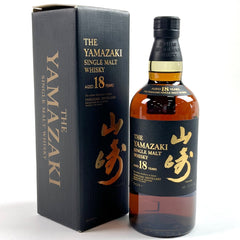 サントリー 山崎 18年 シングルモルト 700ml 国産ウイスキー 酒 【古酒】liqbb【東京都内限定お届け】