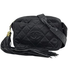 シャネル ココマーク フリンジ ショルダーバッグ ファブリック レディース ブランドバッグ・小物 【中古】brbag