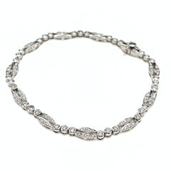 メレダイヤ デザインブレスレット ブレスレット K18 ダイヤモンド レディース ノンブランドジュエリー 【中古】nbjwl