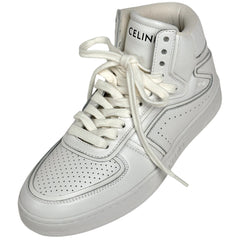 セリーヌ CT 01 レースアップ ハイカットスニーカー 靴 スニーカー レザー レディース ブランドアパレル 【中古】brapp