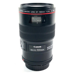 【在庫一掃】 キヤノン EF 100mm F2.8L MACRO IS USM 一眼カメラ用レンズ（オートフォーカス） カメラ 【中古】cambb