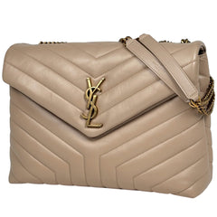 サンローラン ルル ミディアム ショルダーバッグ レザー 574946 レディース ブランドバッグ・小物 【中古】brbag