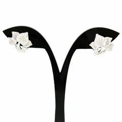 田村俊一 メレダイヤ デザインイヤリング イヤリング Pt900 K18 ダイヤモンド レディース ブランドジュエリー 【中古】brjwl