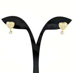 モワード リングピアス イヤリング 750 ダイヤモンド レディース ブランドジュエリー 【中古】brjwl