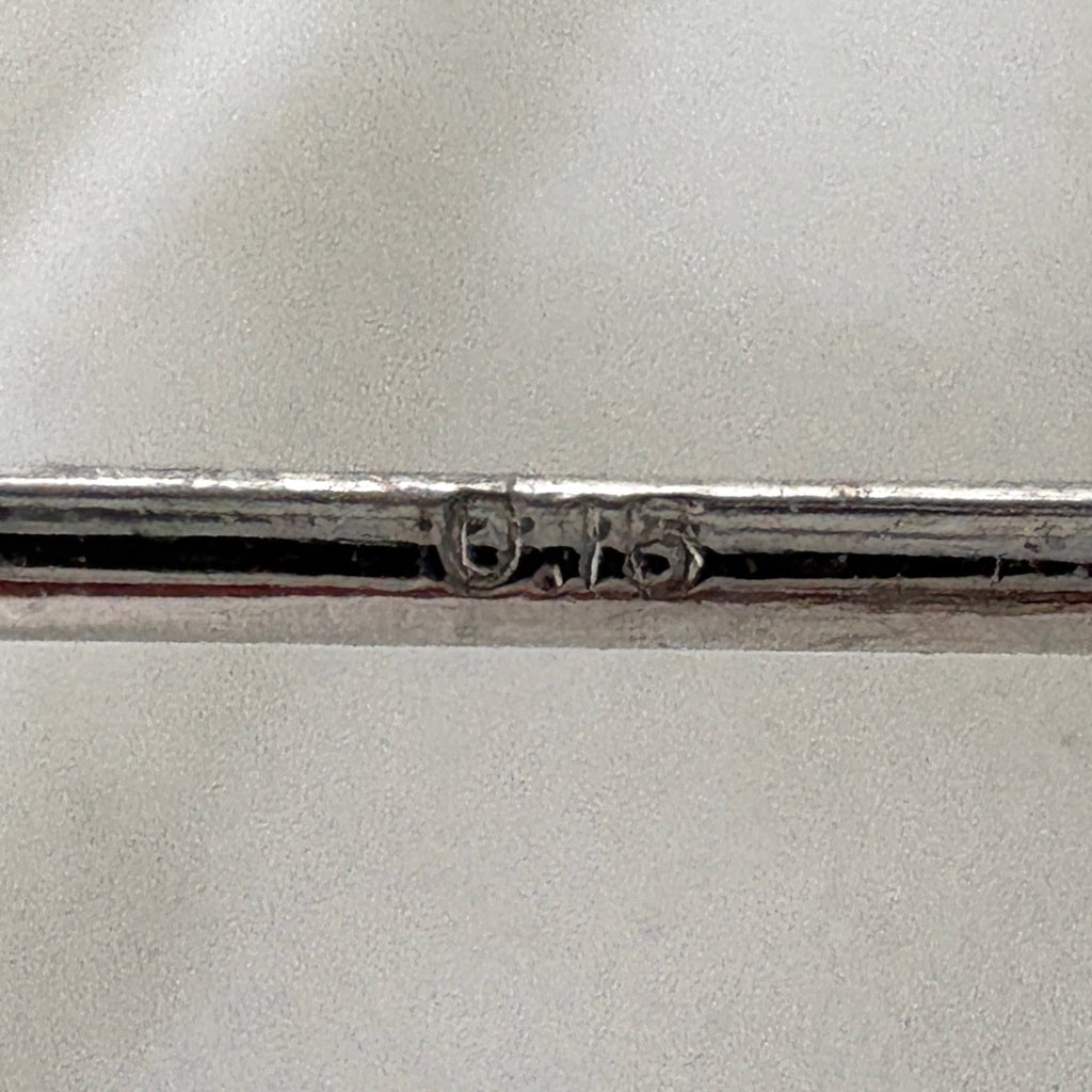 ハートモチーフ デザインピアス ピアス K18 WG ダイヤモンド