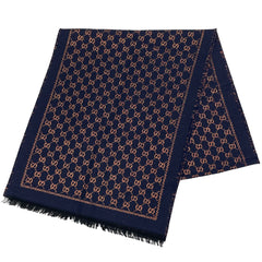 グッチ GG柄 マフラー ウール 絹 その他 レディース ブランドバッグ・小物 【中古】brbag