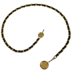 シャネル ココマーク チェーン ベルト GP レザー その他 レディース ブランドバッグ・小物 【中古】brbag