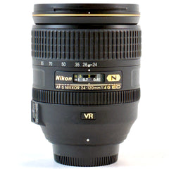 ニコン AF-S NIKKOR 24-120mm F4G ED VR 一眼カメラ用レンズ（オートフォーカス） カメラ 【中古】cambb