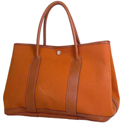 エルメス ガーデンパーティ PM トートバッグ トワルオフィシエ □I レディース ブランドバッグ・小物 【中古】brbag