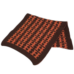 エルメス Hロゴ マフラー マフラー カシミヤ レディース ブランドバッグ・小物 【中古】brbag