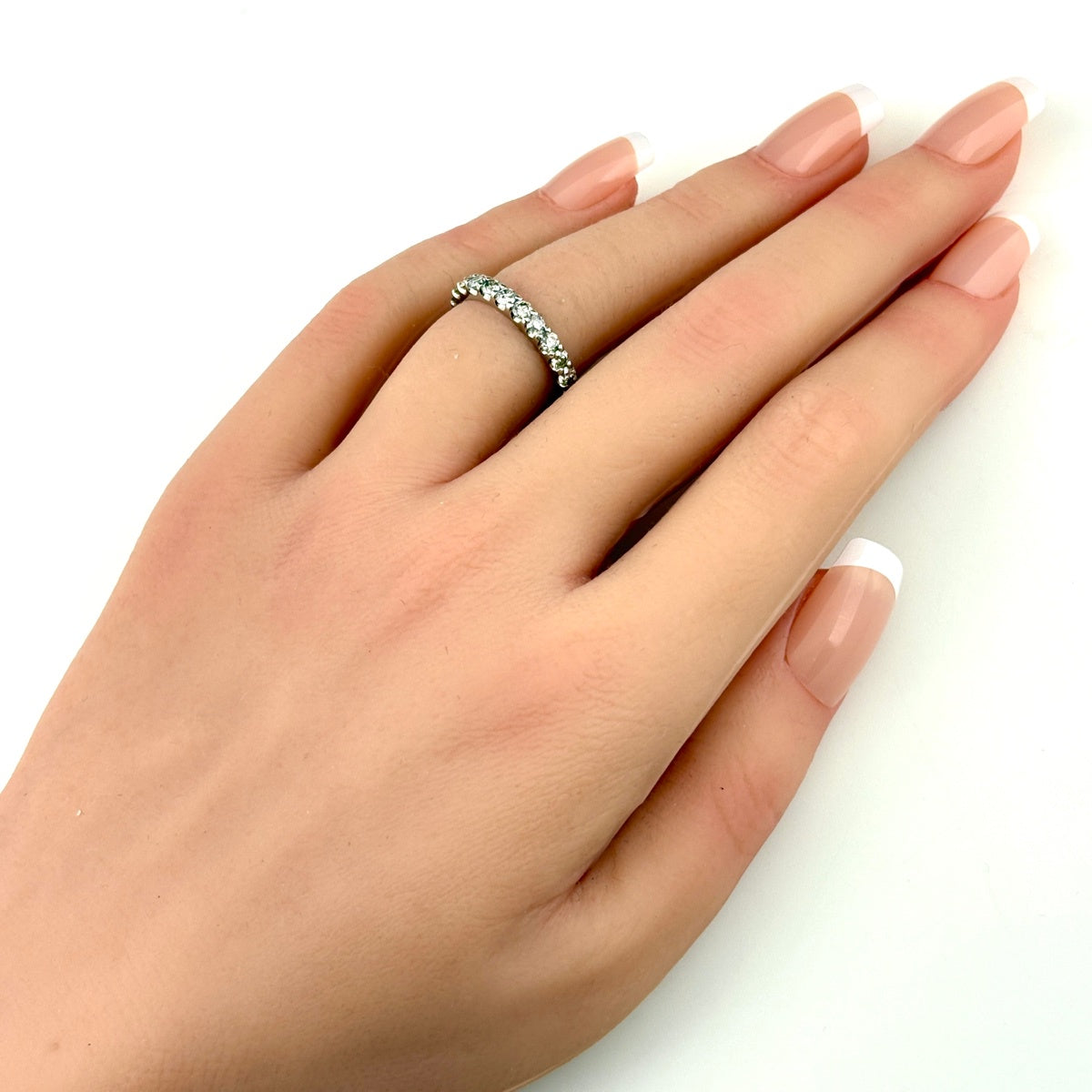 メレダイヤ デザインリング リング 9.5号 Pt900 ダイヤモンド