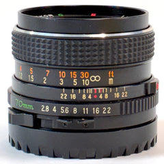 マミヤ SEKOR C E 70mm F2.8 M645用 中判カメラ用レンズ カメラ 【中古】cambb