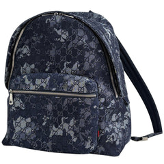 グッチ GGデニム ラージ バックパック リュック デニム 849008 メンズ ブランドバッグ・小物 【中古】brbag