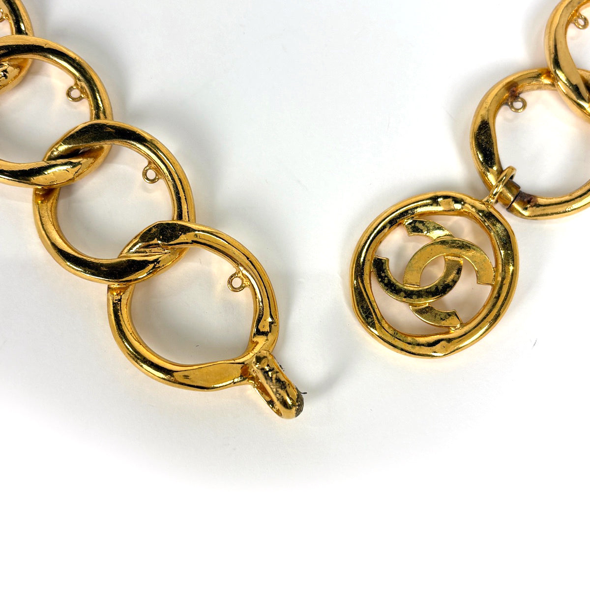 シャネル ココマーク チェーン ベルト GP レディース ブランドバッグ