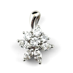 メレダイヤ デザインペンダントトップ ペンダントトップ Pt900 ダイヤモンド レディース ノンブランドジュエリー 【中古】nbjwl