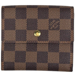 ルイ・ヴィトン ポルトモネ ビエ カルト クレディ 二つ折り財布 ダミエ N61652 レディース ブランドバッグ・小物 【中古】brbag