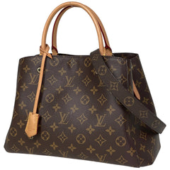 ルイ・ヴィトン モンテーニュMM ハンドバッグ モノグラム M41056 レディース ブランドバッグ・小物 【中古】brbag