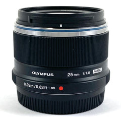 オリンパス M.ZUIKO DIGITAL 25mm F1.8 ブラック 一眼カメラ用レンズ（オートフォーカス） カメラ 【中古】cambb