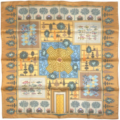 エルメス カレ90 Paridaiza スカーフ シルク レディース ブランドバッグ・小物 【中古】brbag