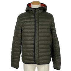 プラダ ロゴプレート ダウンジャケット アウター ダウンジャケット ポリエステル メンズ ブランドアパレル 【中古】brapp