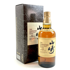 サントリー 山崎 12年 シングルモルト 旧 700ml 国産ウイスキー 酒 【古酒】liqbb【東京都内限定お届け】
