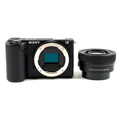 ソニー VLOGCAM ZV-E10 II パワーズームレンズキット ZV-E10M2K B ブラック デジタル ミラーレス 一眼カメラ カメラ 【中古】cambb