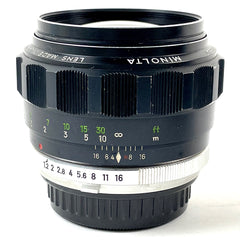 ミノルタ MC ROKKOR-PG 58mm F1.2 ［ジャンク品］ 一眼カメラ用レンズ（マニュアルフォーカス） カメラ 【中古】cambb