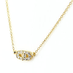 ディオール メレダイヤ ネックレス ネックレス 750 ダイヤモンド レディース ブランドジュエリー 【中古】brjwl