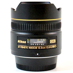 ニコン AF DX FISHEYE NIKKOR 10.5mm F2.8G ED 一眼カメラ用レンズ（オートフォーカス） カメラ 【中古】cambb