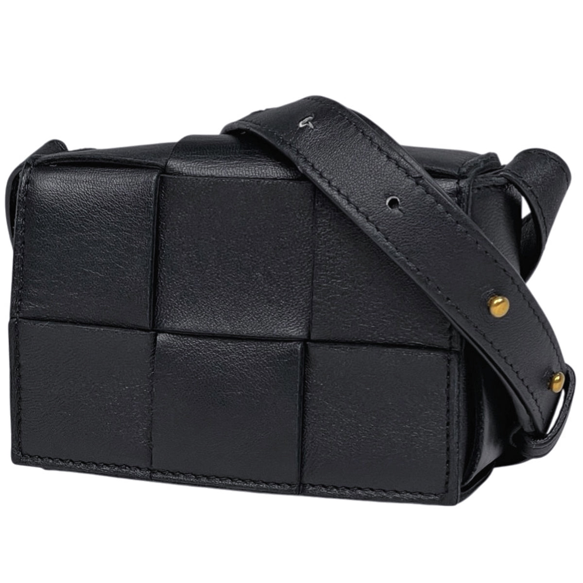 ボッテガヴェネタ ミニ カセット ショルダーバッグ レザー レディース