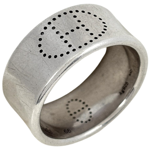 エルメス エクリプス リュバン リング 25号 シルバー925 メンズ