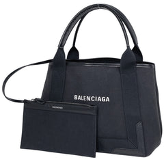 バレンシアガ ネイビー スモール カバス トートバッグ キャンバス 339933 レディース ブランドバッグ・小物 【中古】brbag