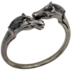 エルメス シュバルホース バングル メタル レディース ブランドアクセサリー 【中古】bracc