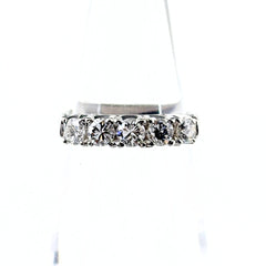 メレダイヤ デザインリング リング 8号 Pt900 ダイヤモンド レディース ノンブランドジュエリー 【中古】nbjwl