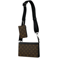 ルイ・ヴィトン ガストン ウェアラブル ウォレット セカンドバッグ モノグラムマカサー M14036 レディース ブランドバッグ・小物 【中古】brbag