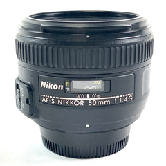 ニコン AF-S NIKKOR 50mm F1.4G 一眼カメラ用レンズ（オートフォーカス） カメラ 【中古】cambb