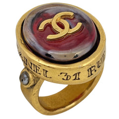 シャネル ココマーク リング 11号 GP レディース ブランドアクセサリー 【中古】bracc