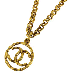 シャネル ココマーク チェーン ネックレス GP レディース ブランドアクセサリー 【中古】bracc