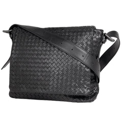 ボッテガヴェネタ イントレチャート ショルダーバッグ レザー レディース ブランドバッグ・小物 【中古】brbag