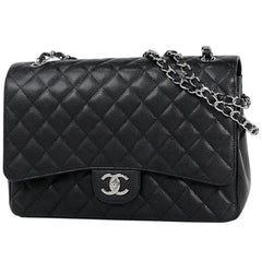 シャネル デカ マトラッセ Wフラップ チェーン ショルダーバッグ キャビアスキン A58601 レディース ブランドバッグ・小物 【中古】brbag
