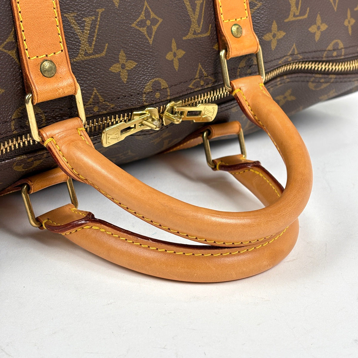 ルイ・ヴィトン キーポル バンドリエール50 ボストンバッグ モノグラム