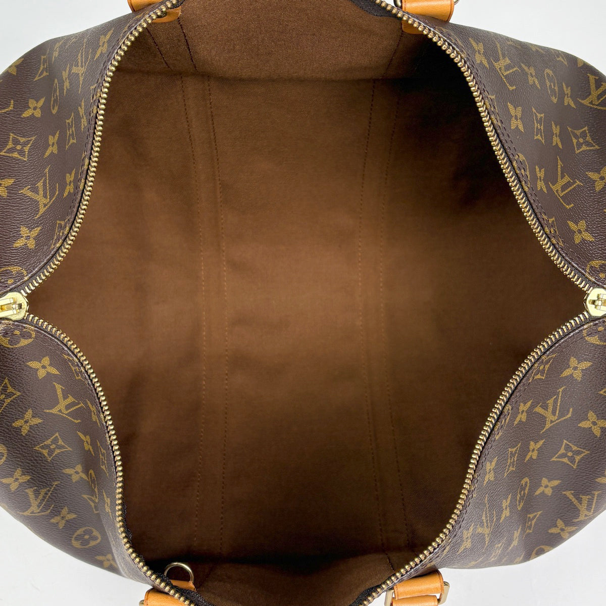 ルイ・ヴィトン キーポル バンドリエール50 ボストンバッグ モノグラム