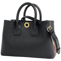 バーバリー ロゴ ハンドバッグ レザー レディース ブランドバッグ・小物 【中古】brbag
