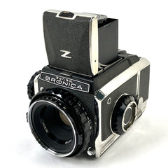 ゼンザブロニカ S2 後期 + NIKKOR-P 75mm F2.8 中判カメラ カメラ 【中古】cambb