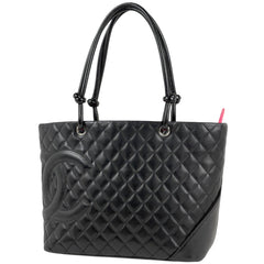 シャネル カンボンライン ラージ トートバッグ レザー A25169 レディース ブランドバッグ・小物 【中古】brbag