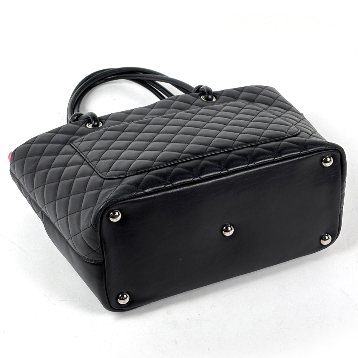 CHANEL カンボンライン ラージトートバッグ ブラック シャネル カンボンライン ラージ トートバッグ レザー A25169