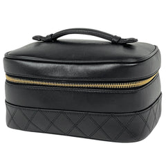 シャネル ココマーク バニティバッグ 化粧ポーチ レザー レディース ブランドバッグ・小物 【中古】brbag