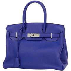 エルメス バーキン30 ハンドバッグ トリヨンクレマンス A レディース ブランドバッグ・小物 【中古】brbag