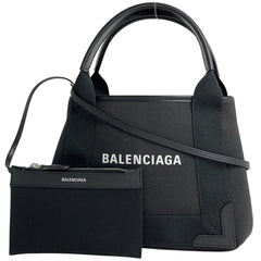 バレンシアガ ネイビーカバスXS キャンバス 390346 レディース ブランドバッグ・小物 【中古】brbag